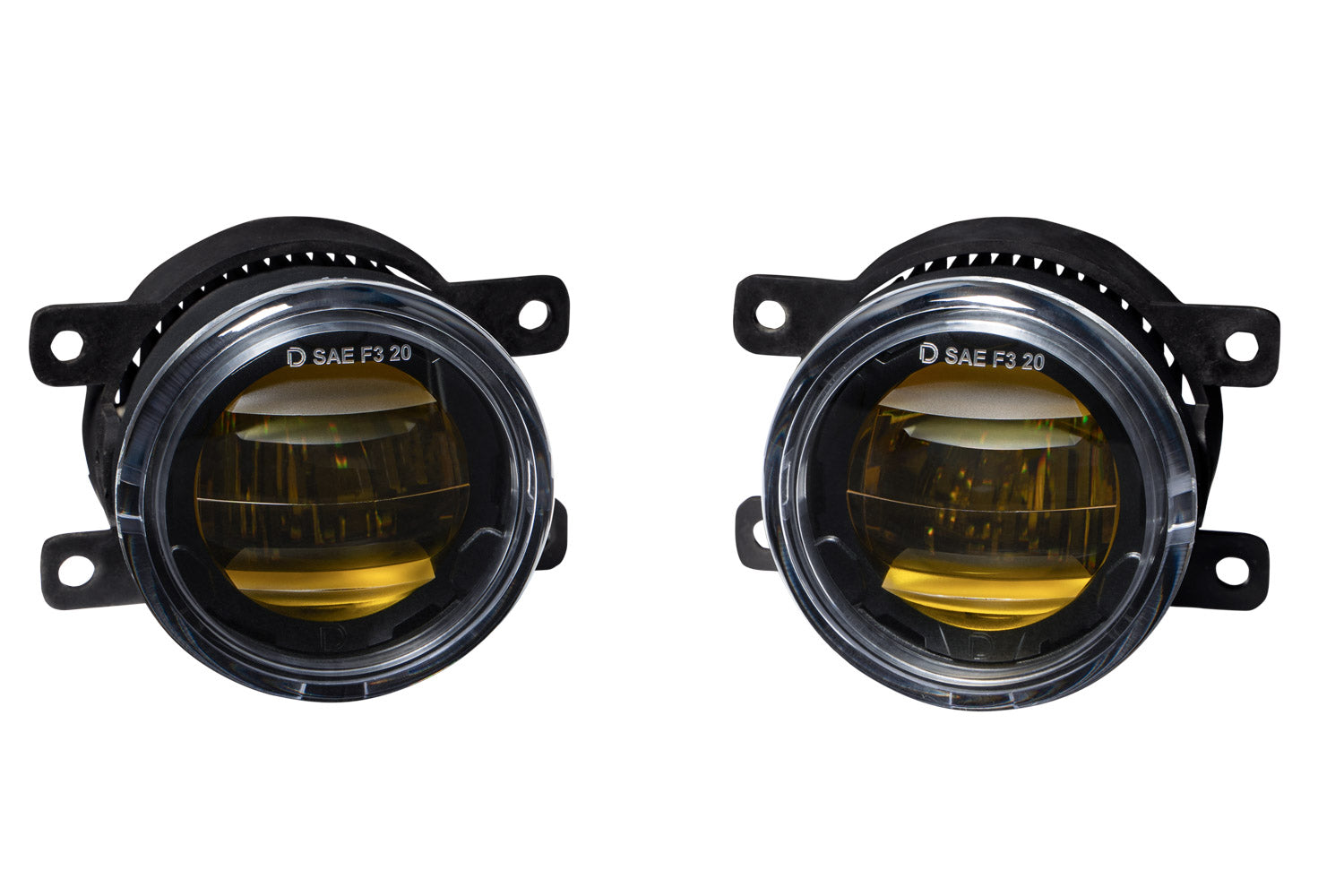 Diode Dynamics 2015-2017 Ford Mustang Elite Series Type A Fog Lamps Yellow pair Fog Lights DD5129P