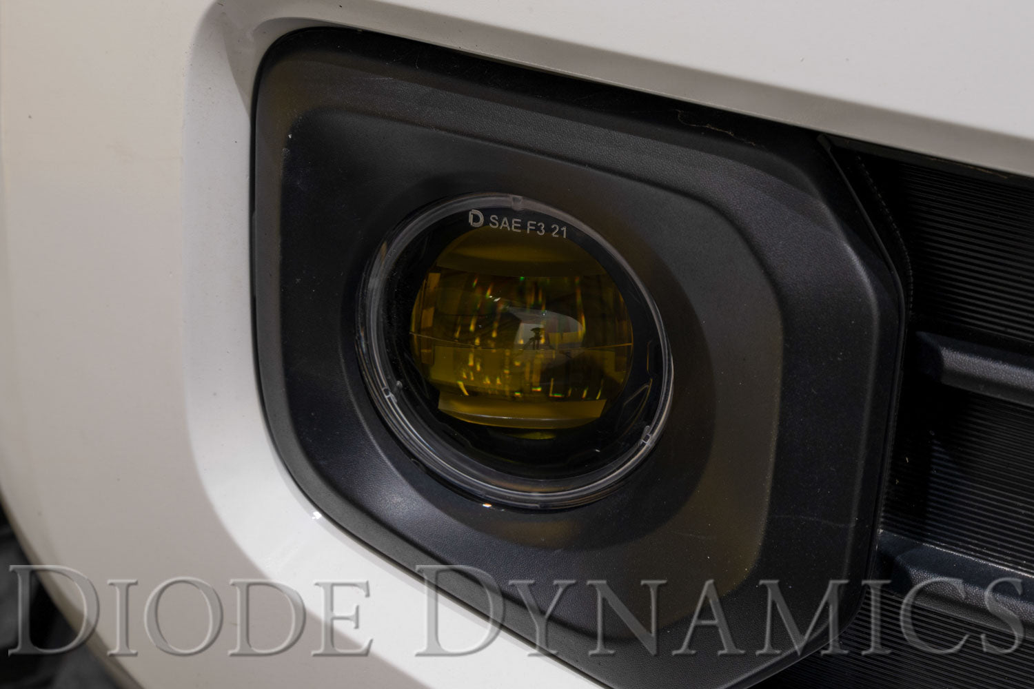 Diode Dynamics Elite Series Type B Fog Lamps Yellow Pair Universal Fog Lights DD5137P