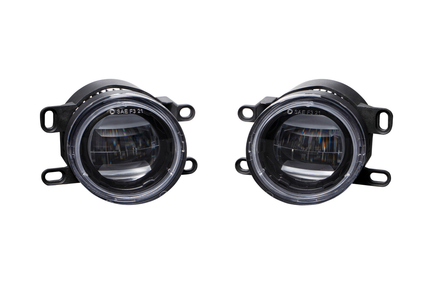 Diode Dynamics Elite Series Type CGX Fog Lamps Yellow Pair Universal Fog Lights DD5143P