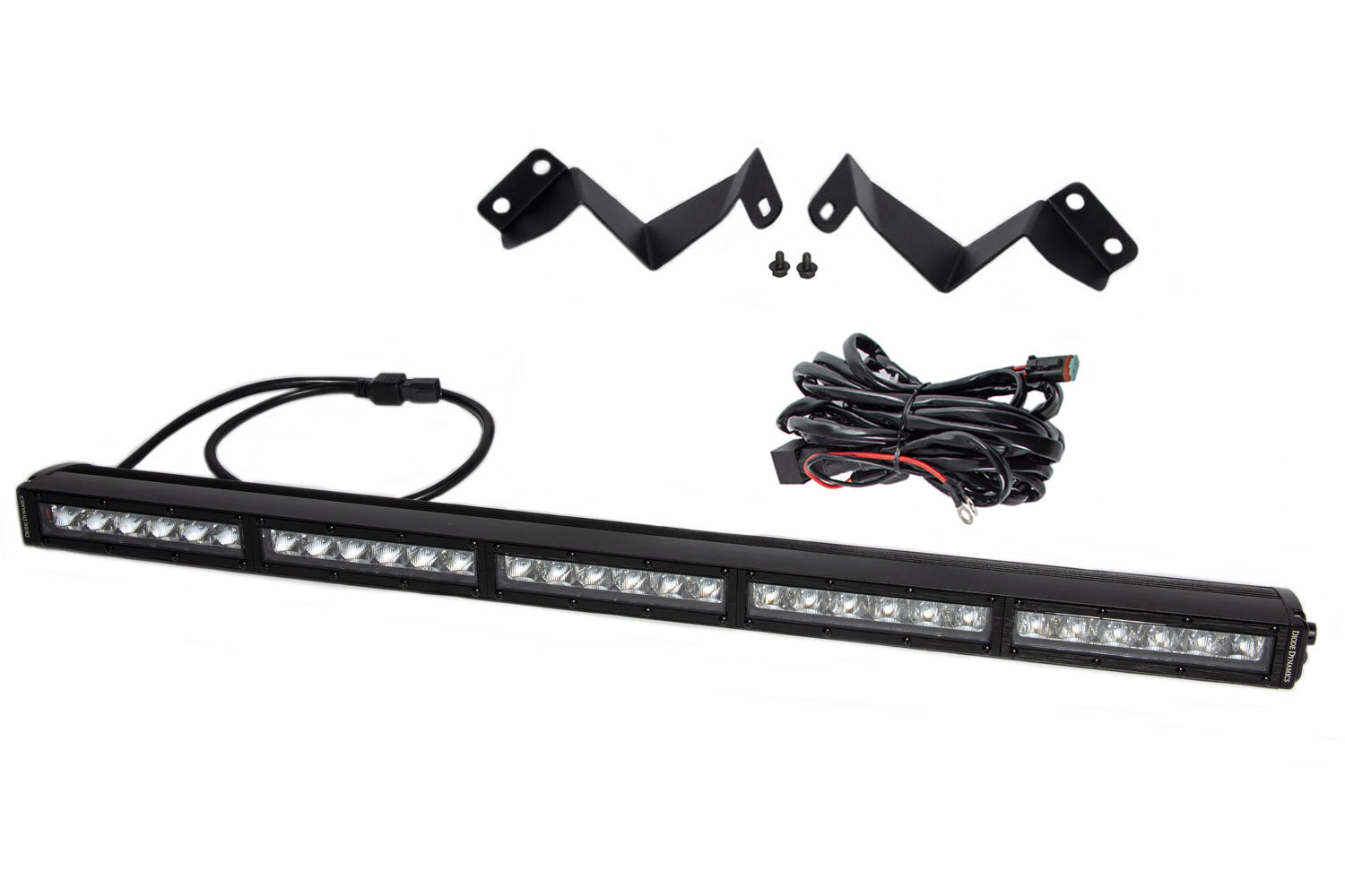 Diode Dynamics 2016-2021 Toyota Tacoma White Driving Stage Series SS30 Stealth Lightbar Kit DD6070