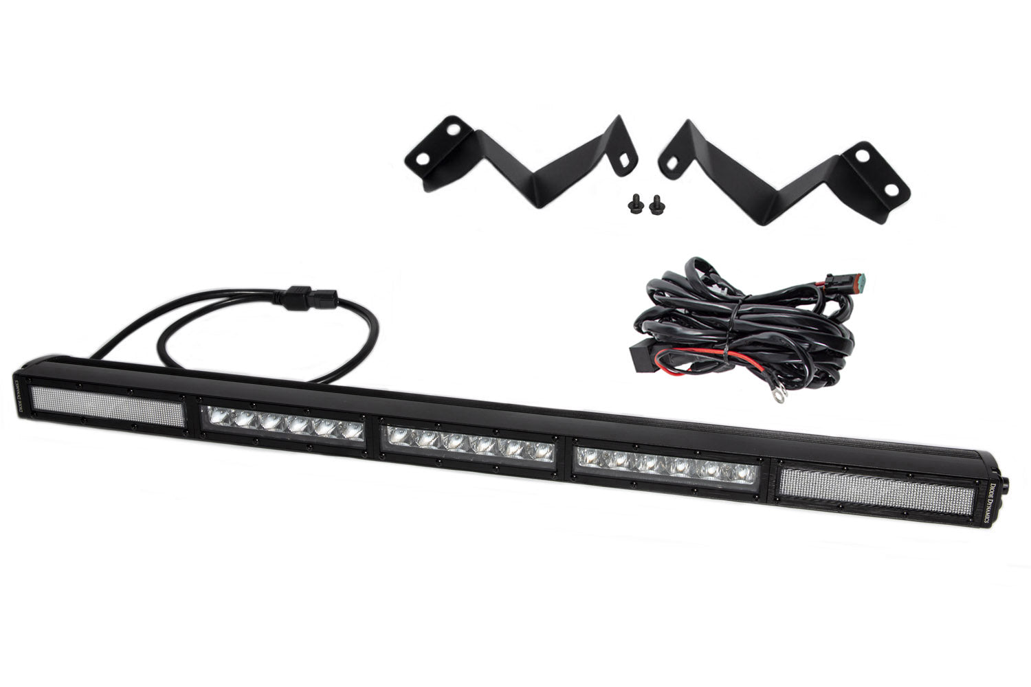 Diode Dynamics 2016-2021 Toyota Tacoma White Combo Stage Series SS30 Stealth Lightbar Kit DD6072