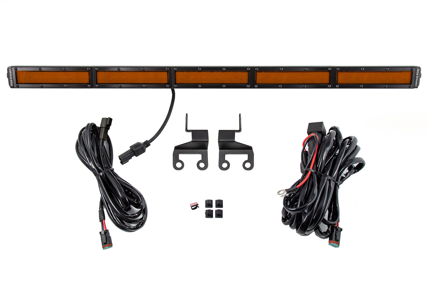 Diode Dynamics 2018-2021 Jeep Wrangler JL SS30 Rear Hardtop Bracket Kit Amber Flood DD6112