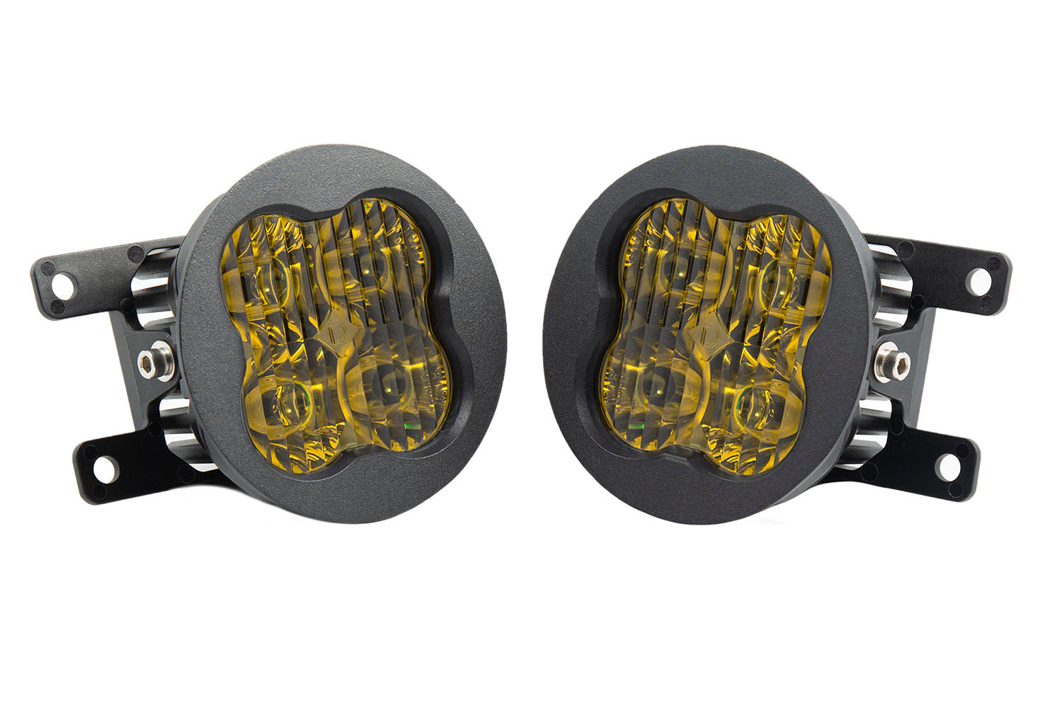 Diode Dynamics Worklight SS3 Sport Yellow SAE FogType A Kit DD6179