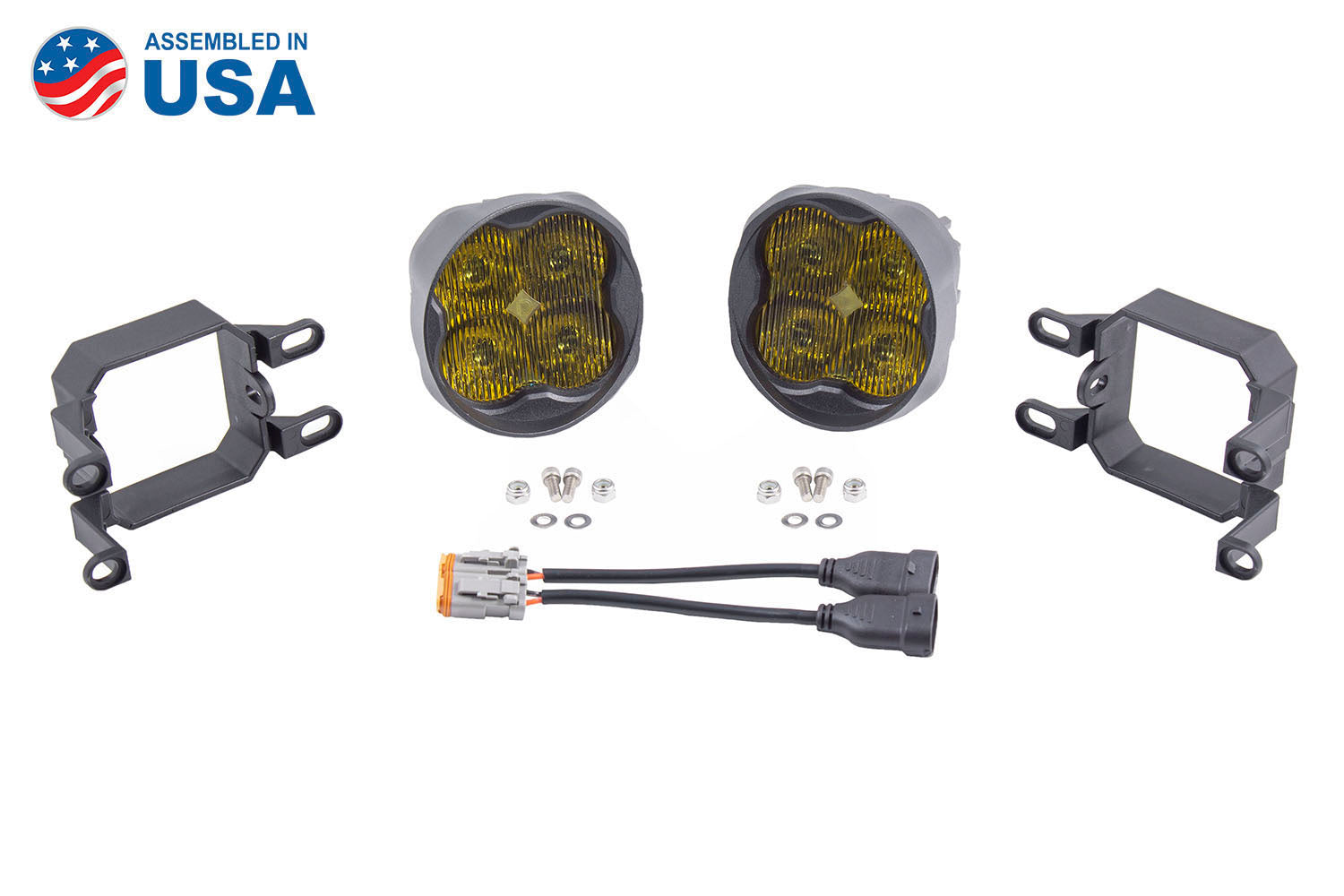 Diode Dynamics Worklight SS3 Pro Type SAE Fog B Kit White DD6189