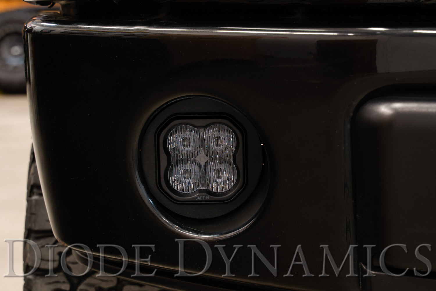 Diode Dynamics 1 300 Lumens Yellow SAE Fog Stage Series 3 Inch Type FT SS3 Fog Light Kit DD6232