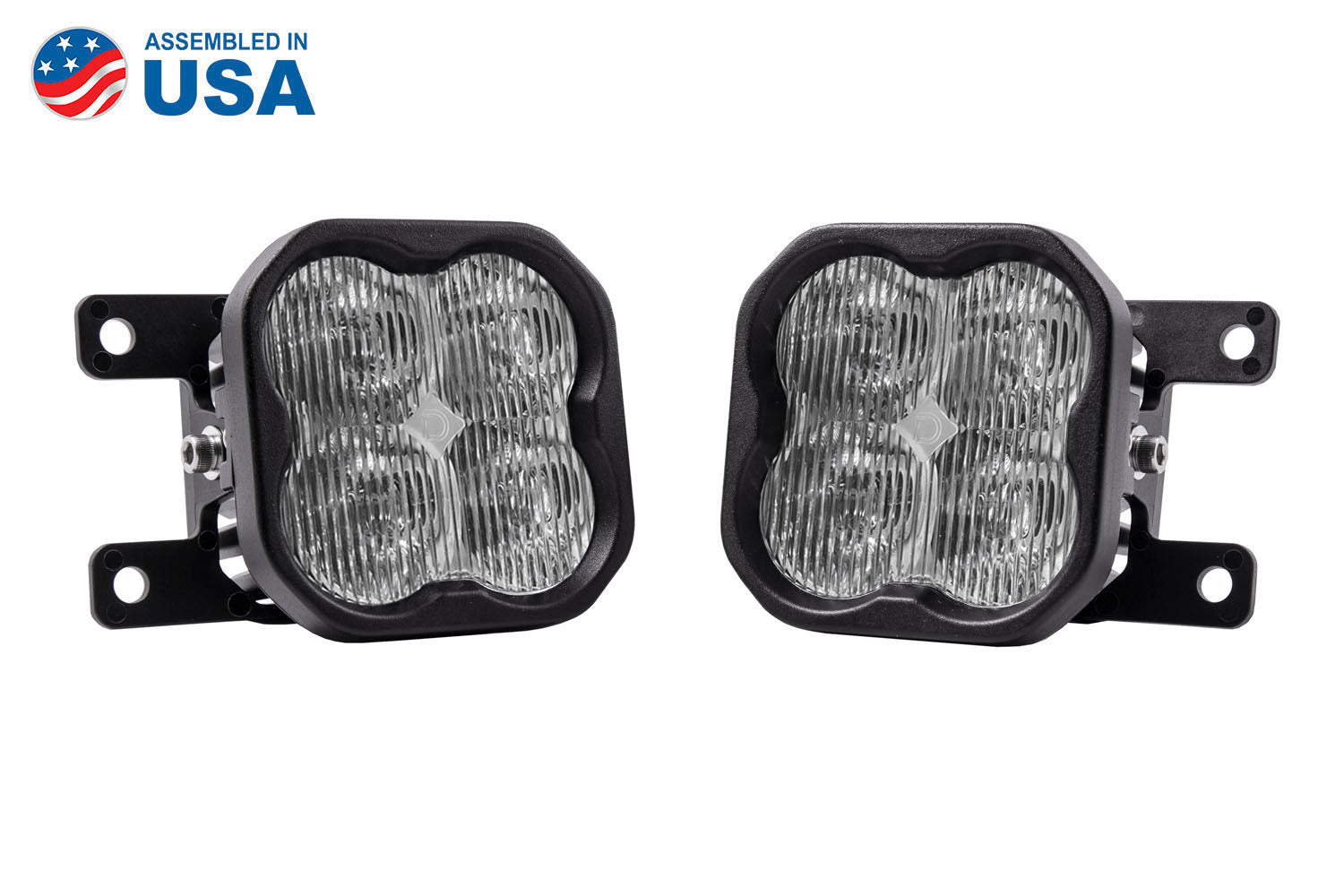 Diode Dynamics 2019-2021 Ford Ranger White SAE Fog SS3 PRO Type AS LED Fog Light Kit DD6346