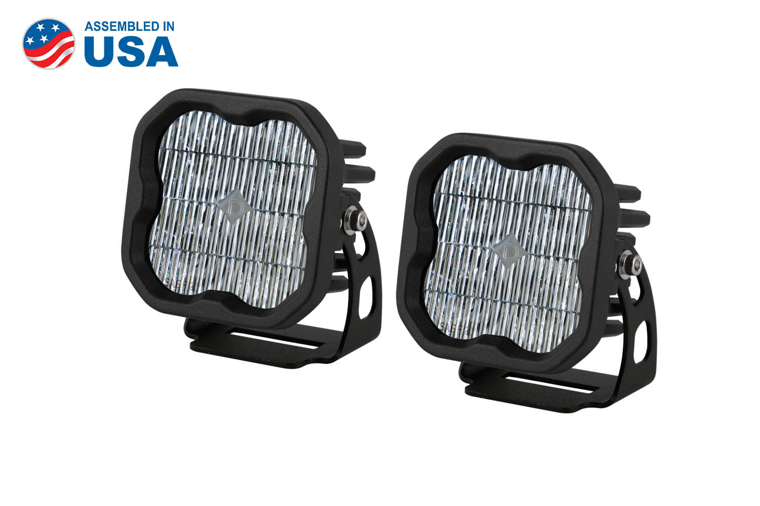 Diode Dynamics SS3 LED Pod Max White SAE Fog Standard Pair DD6489P