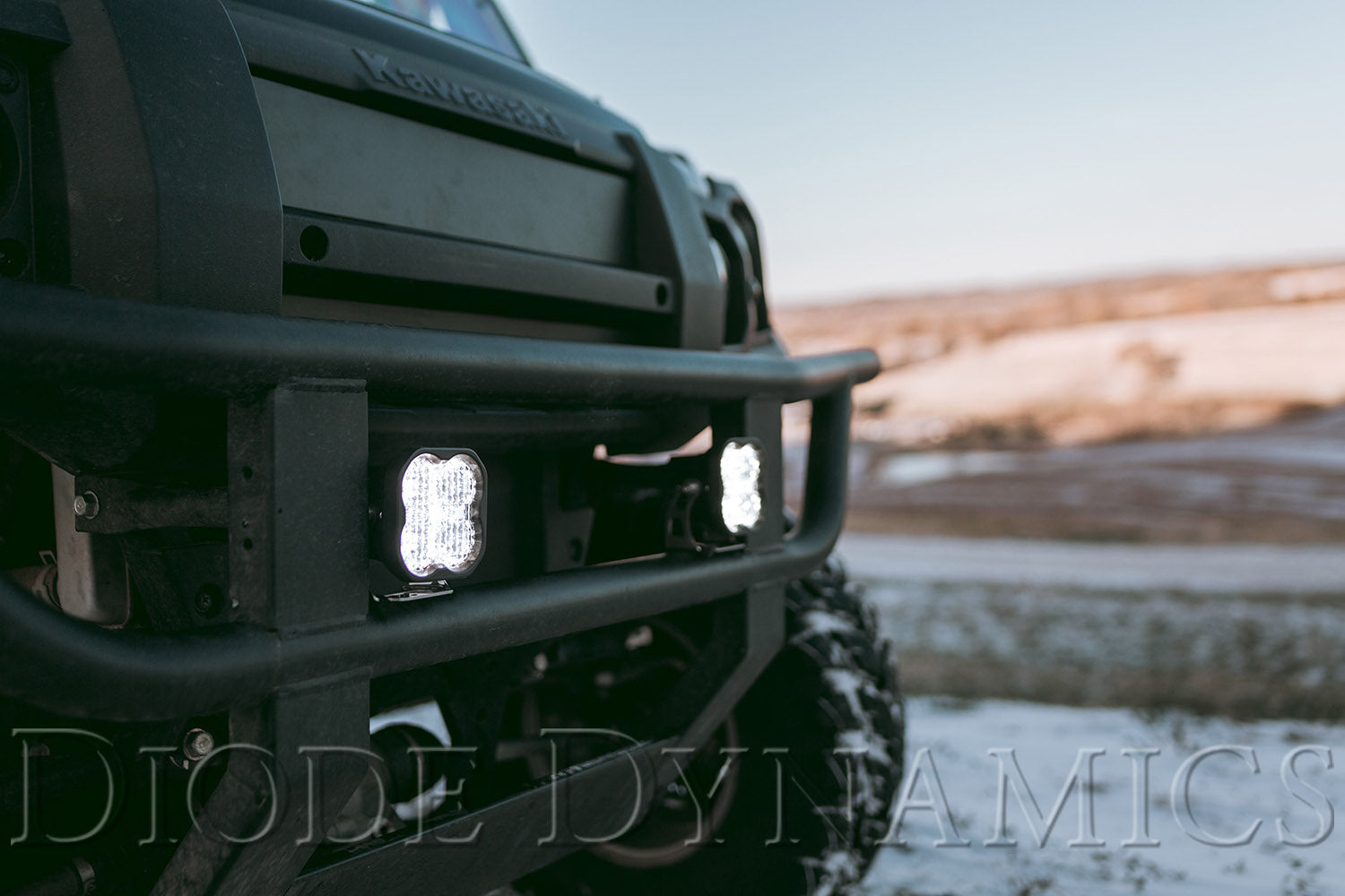 Diode Dynamics SS3 LED Pod Max White SAE Fog Round Single DD6494S