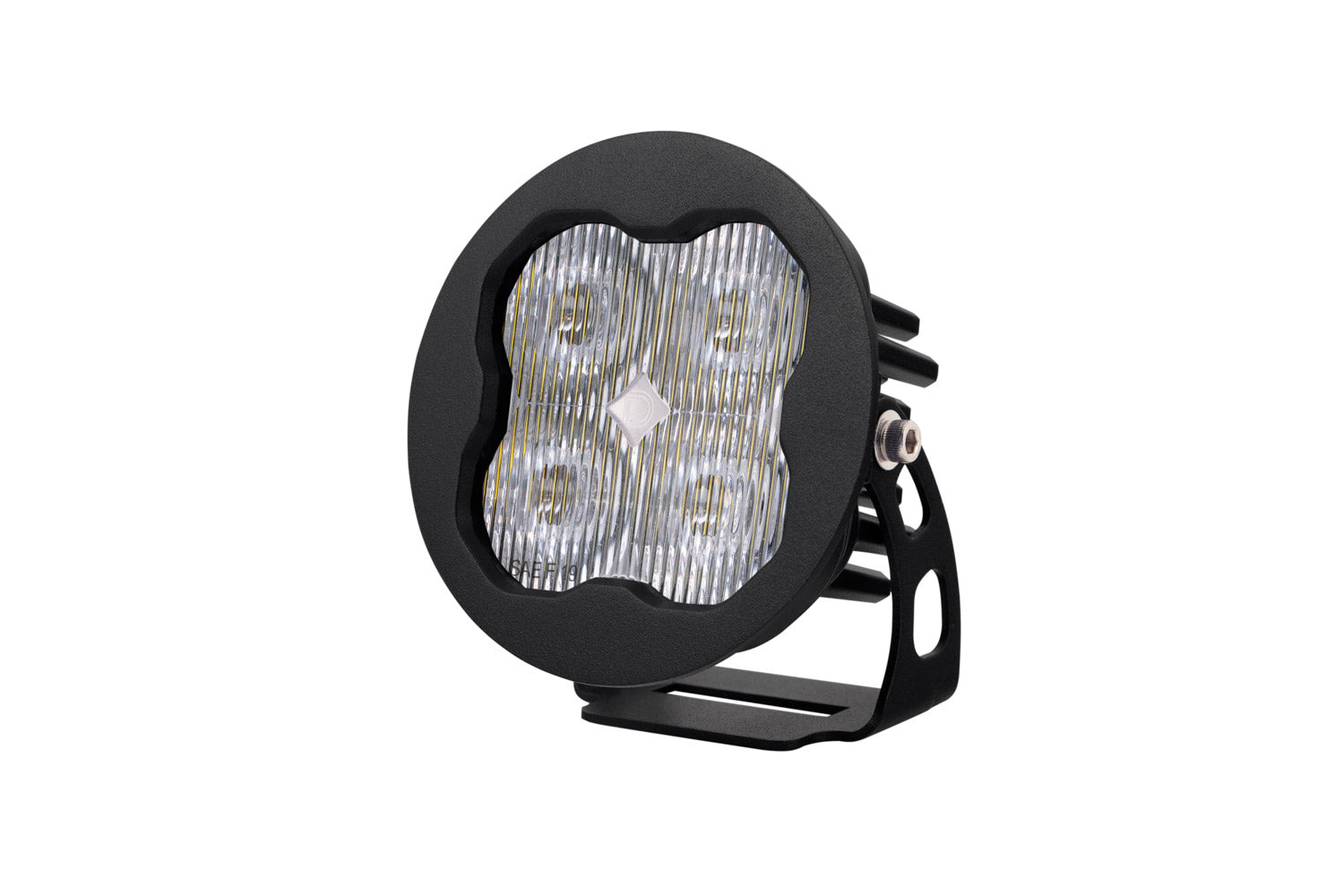 Diode Dynamics SS3 LED Pod Max White SAE Fog Round Single DD6494S