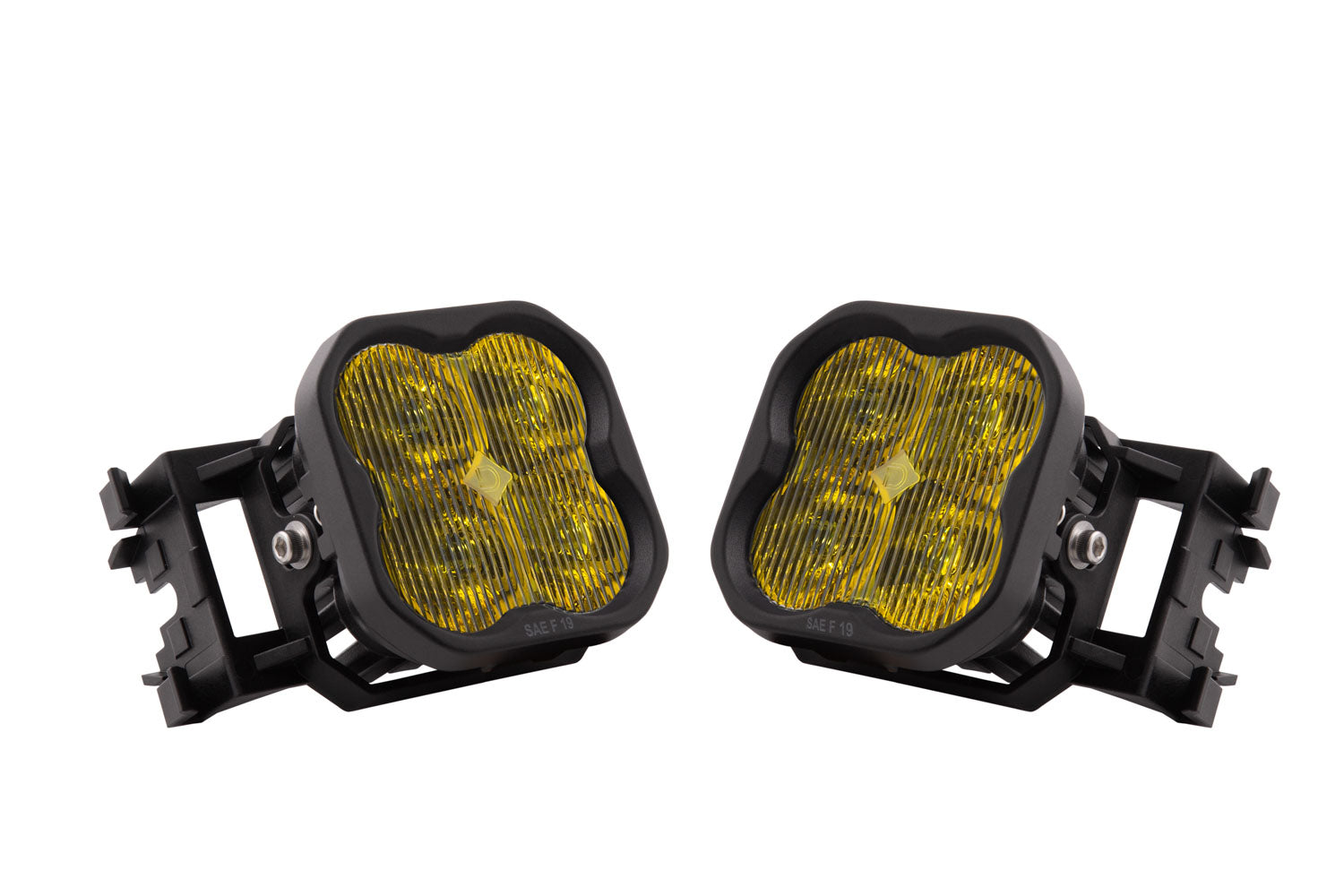 Diode Dynamics Yellow SAE DOT Fog Sport SS3 Type X LED Fog Light Kit DD6547