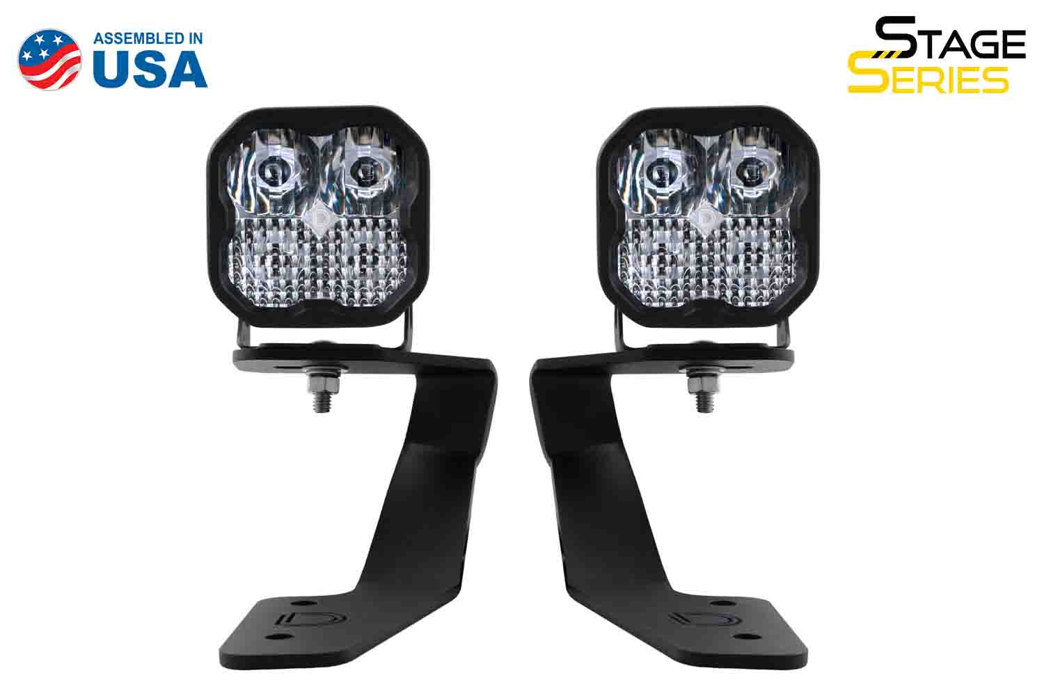 Diode Dynamics 2018-2021 Subaru Crosstrek SS3 Sport White Combo LED Ditch Light Kit DD6558