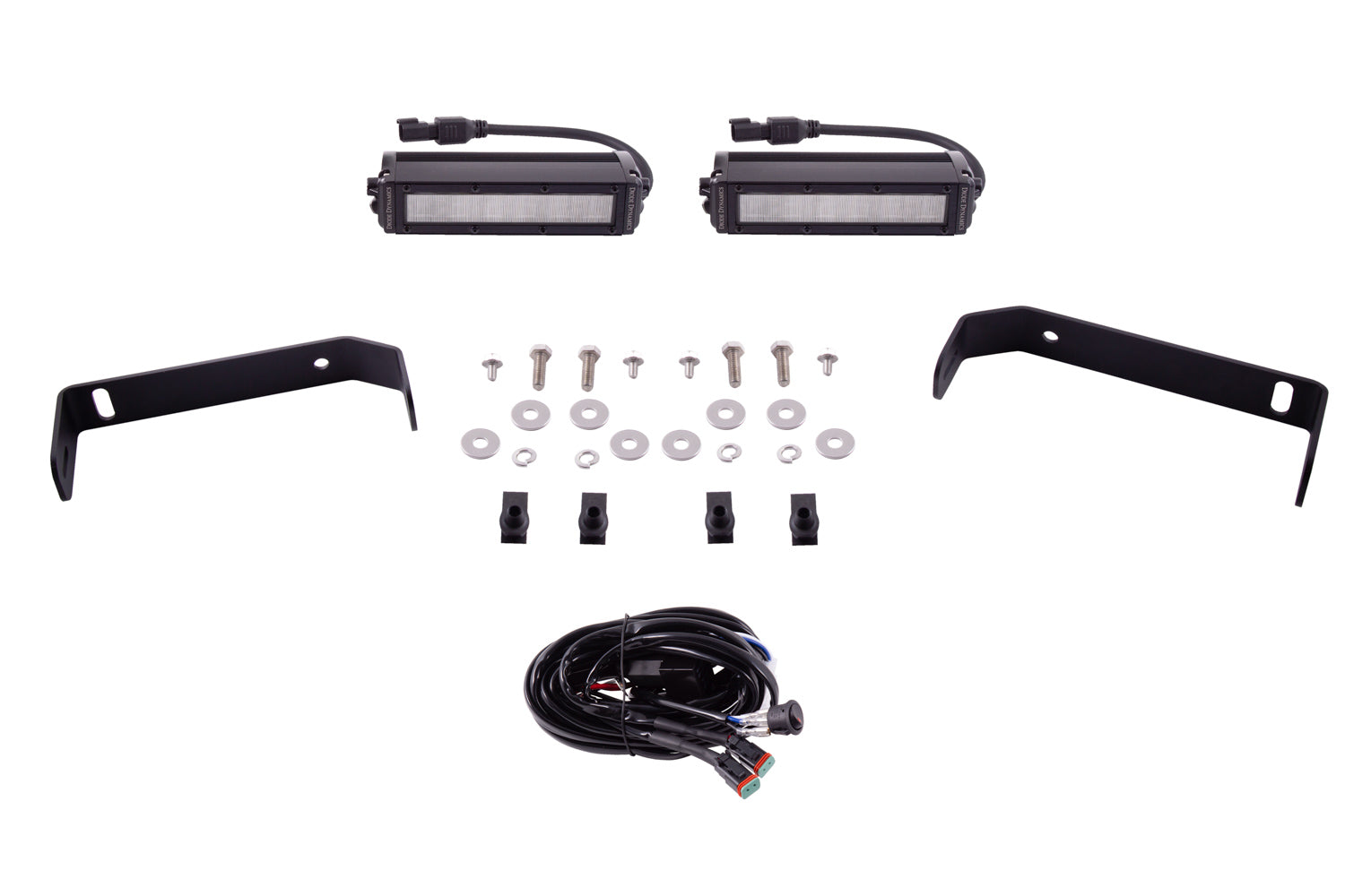 Diode Dynamics 2019-2021 Ford Ranger SS6 White Wide LED Lightbar Kit DD6593