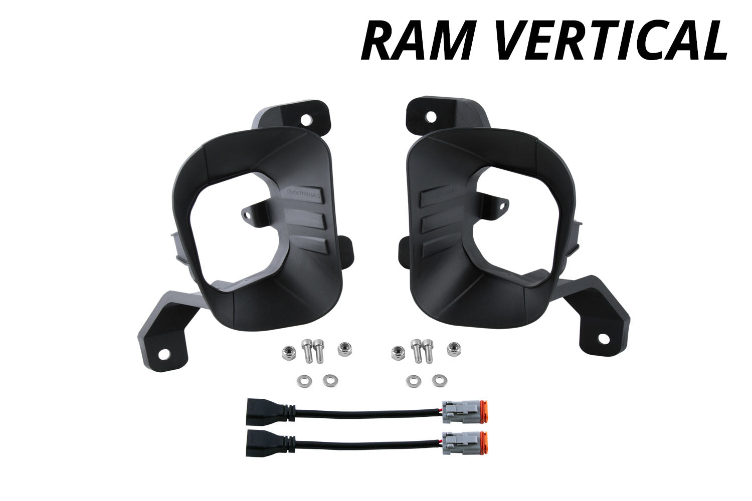 Diode Dynamics SS3 Ram Vertical Fog Light Mounting Bracket Kit DD6670P