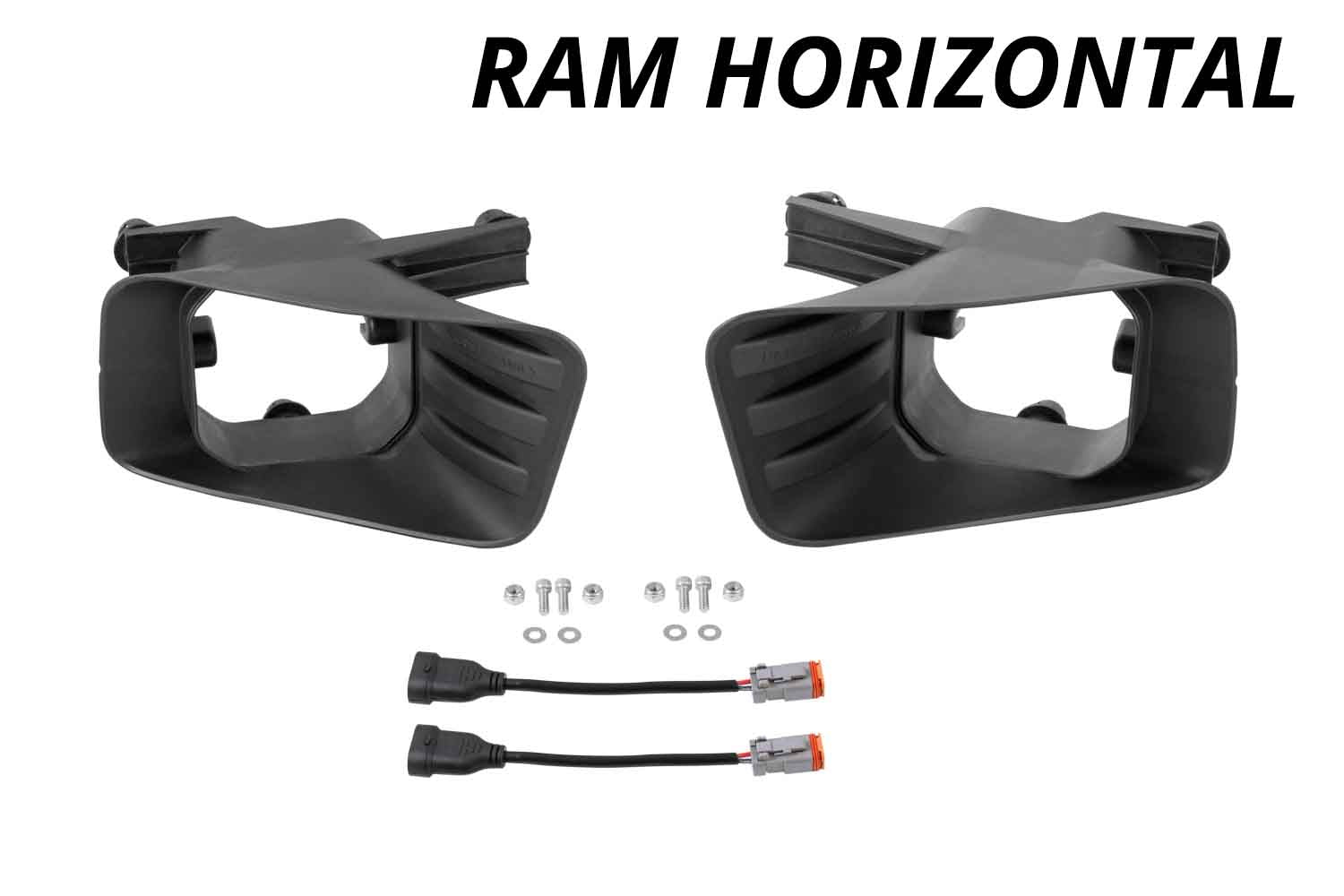 Diode Dynamics SS3 Ram Horizontal Fog Light Mounting Bracket Kit DD6677P