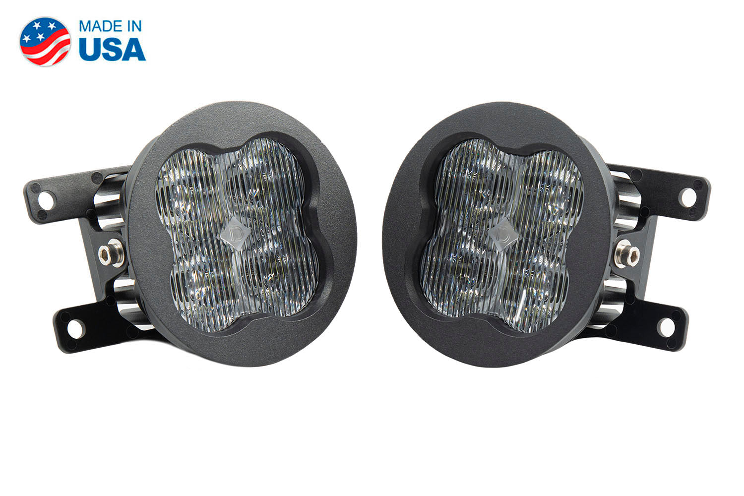 Diode Dynamics SS3 LED Pod Max Type A Kit White SAE Fog DD6684