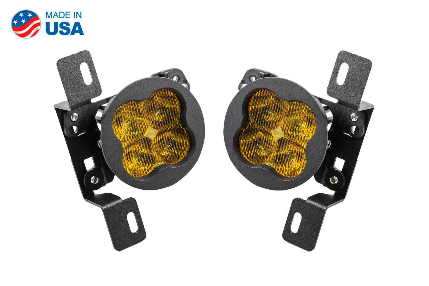 Diode Dynamics Yellow SAE Fog SS3 LED Pod Max Type MR Kit DD6697