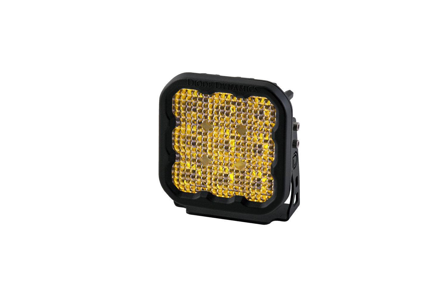 Diode Dynamics SS5 LED Pod Sport Yellow Flood Single Universal DD6773S