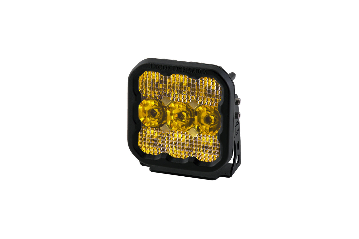 Diode Dynamics SS5 Pro Yellow Combo Single LED Pod DD6778S