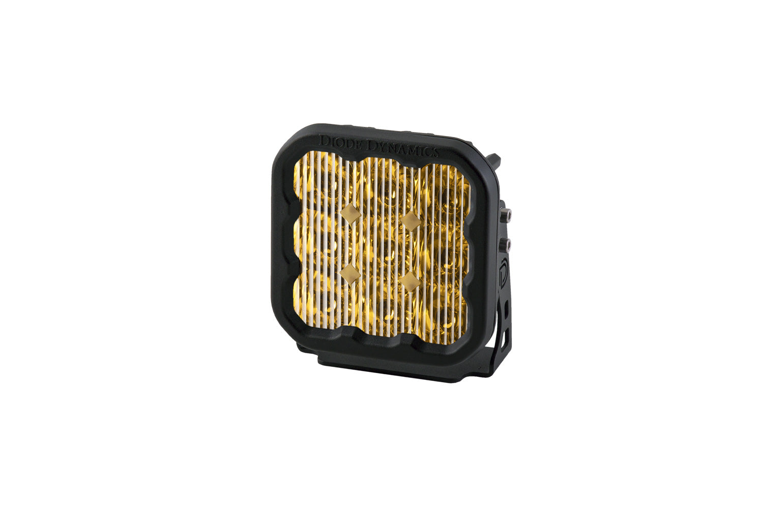 Diode Dynamics SS5 Pro Yellow Driving Single LED Pod DD6783S
