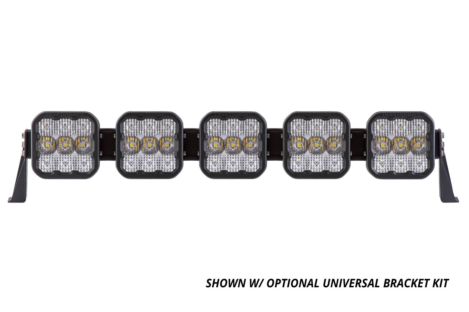 Diode Dynamics SS5 Sport Universal CrossLink 5-Pod Lightbar White Combo DD6796