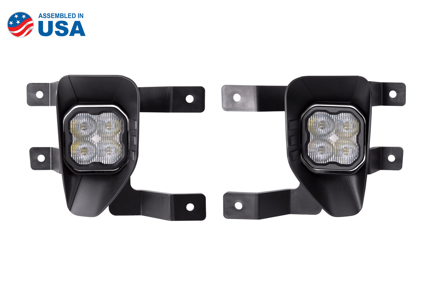 Diode Dynamics SS3 Type SV1 Max White SAE LED Fog Light Kit DD6844