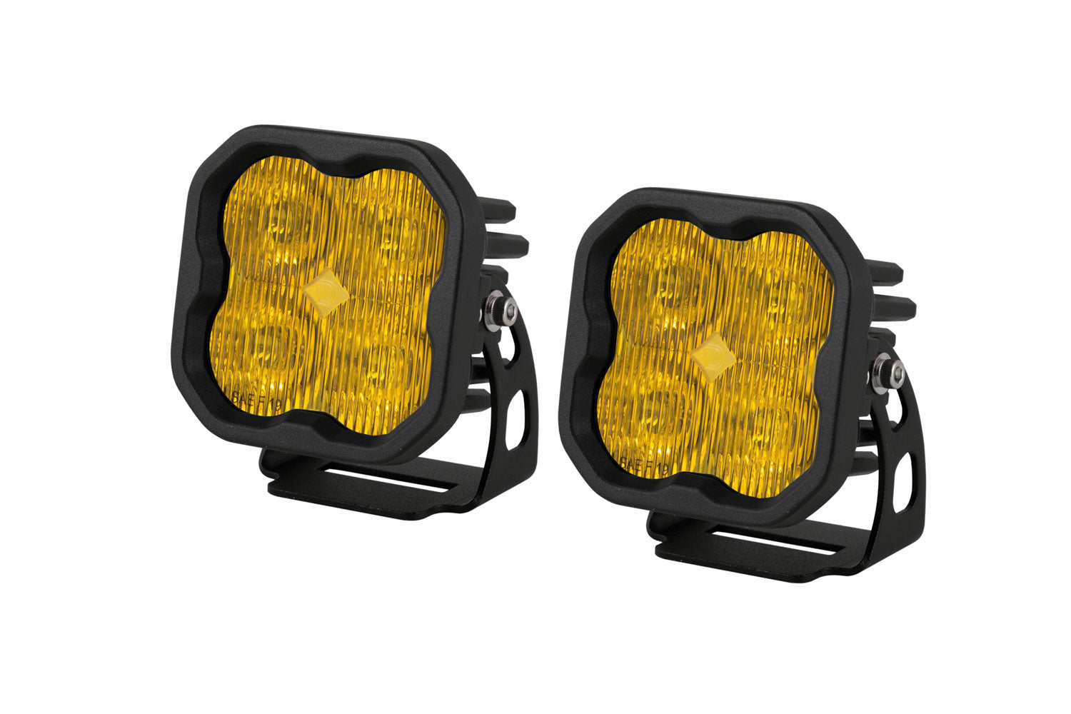 Diode Dynamics SS3 Sport ABL Yellow SAE Fog Standard Pair Universal DD6869P