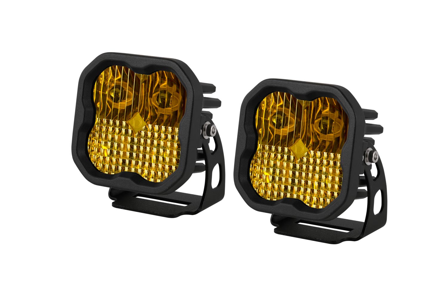 Diode Dynamics SS3 Sport ABL Yellow Combo Standard Pair Universal DD6872P
