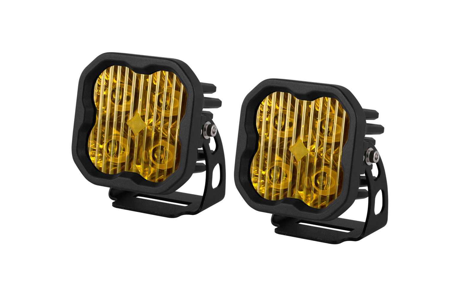 Diode Dynamics SS3 Pro ABL Yellow Driving Standard Pair Universal DD6889P
