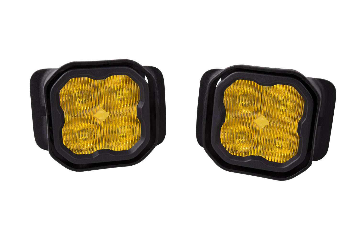 Diode Dynamics SS3 Sport ABL Yellow SAE Fog Type F2 Kit DD7013
