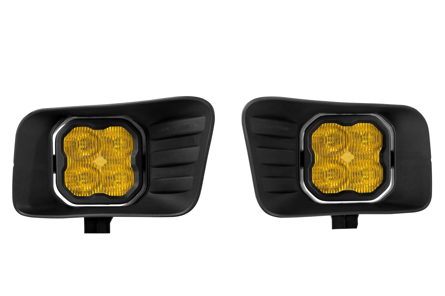 Diode Dynamics SS3 Sport ABL Yellow SAE Fog Type Ram Horiz Kit DD7077