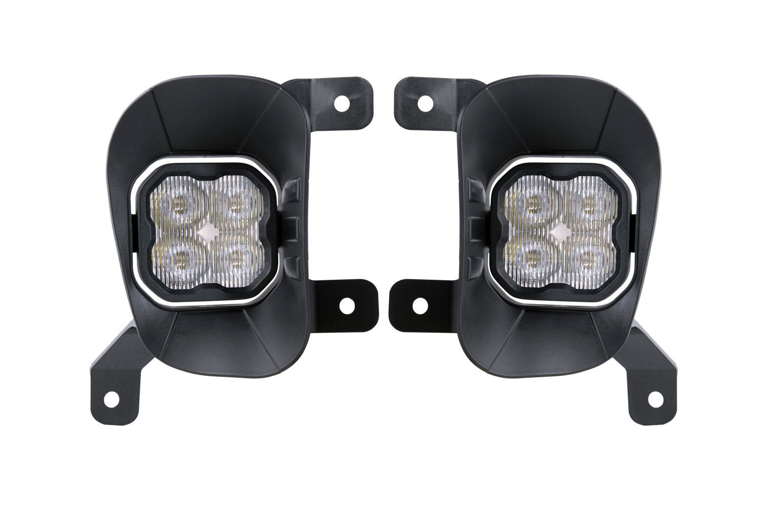 Diode Dynamics SS3 Sport ABL White SAE Fog Type Ram Vert Kit DD7084
