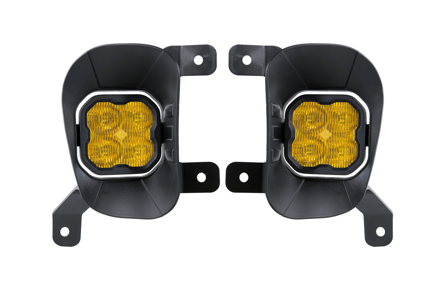 Diode Dynamics SS3 Sport ABL Yellow SAE Fog Type Ram Vert Kit DD7085