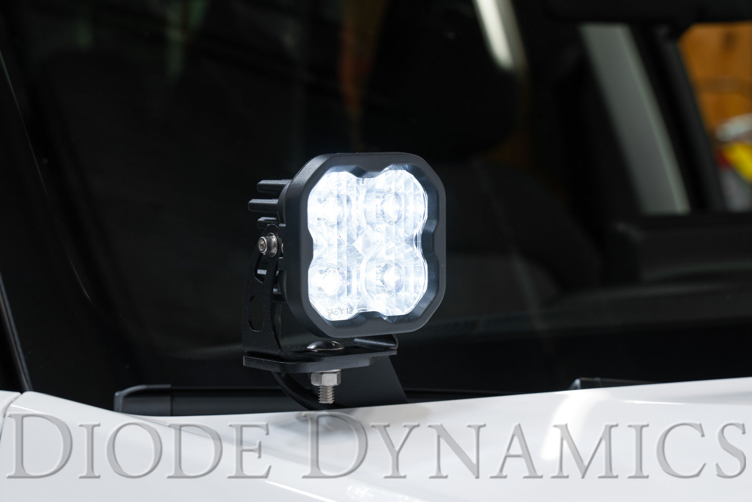 Diode Dynamics 2021 Ford Bronco Sport SS3 Pro White Combo LED Ditch Light Kit DD7140