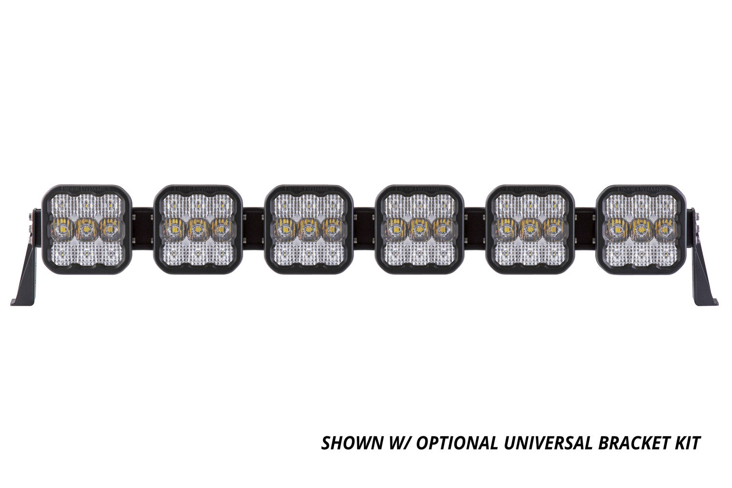 Diode Dynamics SS5 Sport Universal CrossLink 6-Pod Lightbar White Driving DD7210