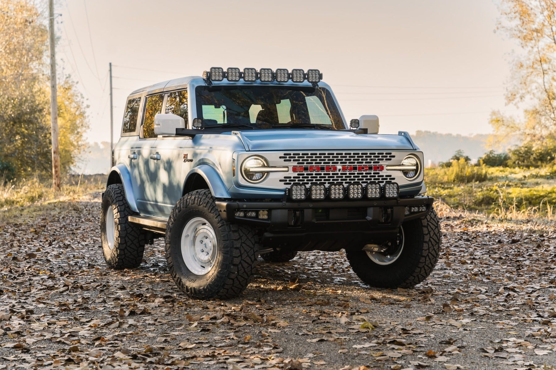 Diode Dynamics 2021 Ford Bronco SS5 Sport CrossLink Windshield Yellow Combo Lightbar Kit DD7233