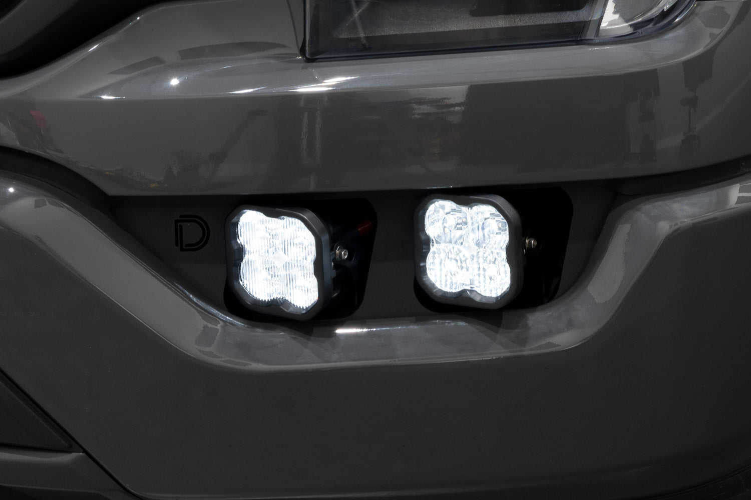 Diode Dynamics 2021-2022 Ford F-150 Yellow Pro SS3 LED Fog Pocket Kit DD7313