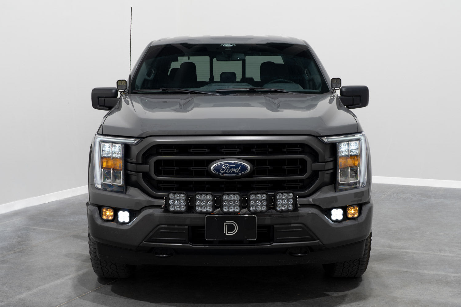 Diode Dynamics 2021-2022 Ford F-150 SS3 Yellow Max LED Fog Pocket Kit DD7315
