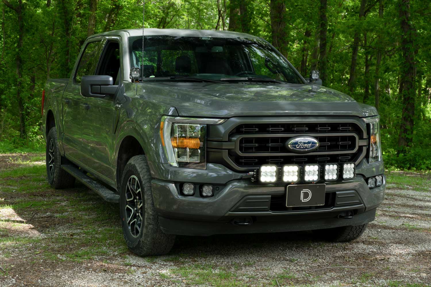 Diode Dynamics 2021-2022 Ford F-150 SS5 Sport Yellow Combo Grille CrossLink Lightbar Kit DD7318