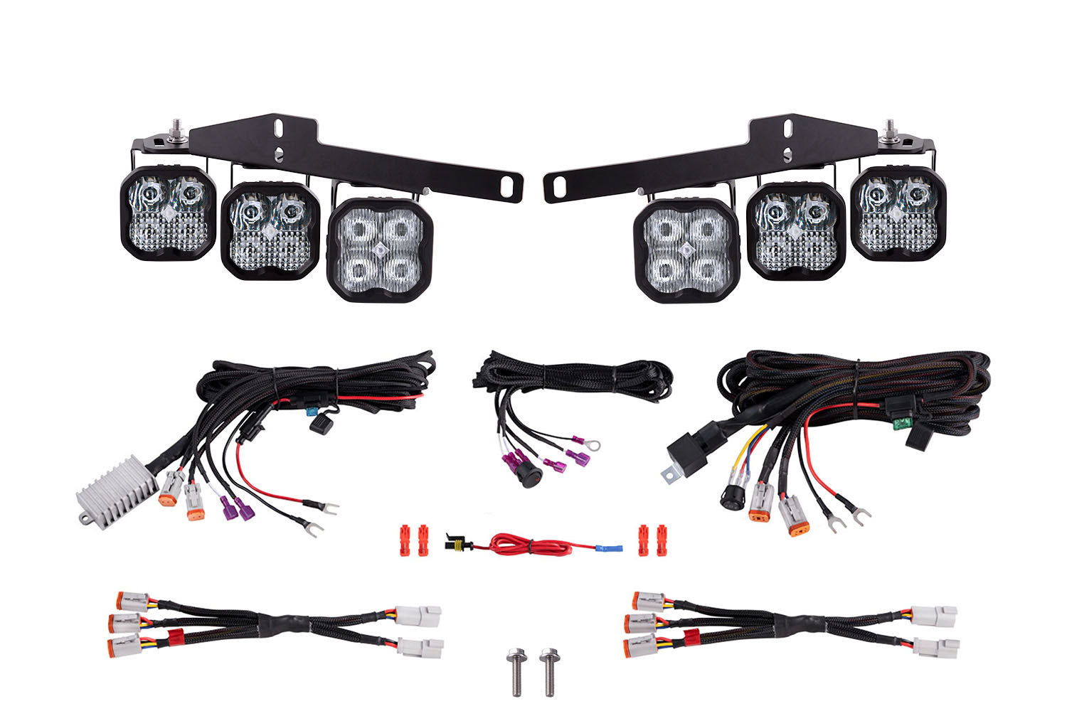 Diode Dynamics 2017-2020 Ford F-150 Raptor SS3 White Max LED Fog Light Kit DD7360