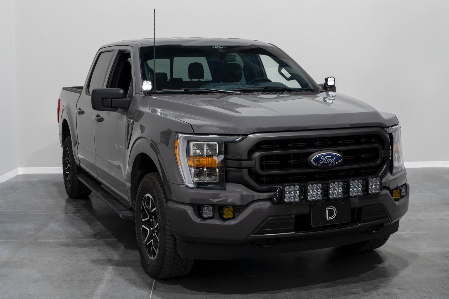 Diode Dynamics 2021-2022 Ford F-150 Stage Series SS3 Sport White Combo Backlit Ditch Light Kit DD7369