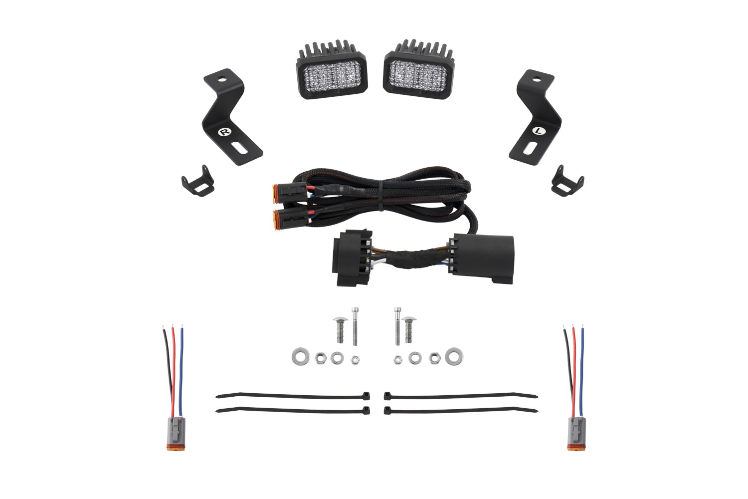 Diode Dynamics 2019-2023 Dodge Ram 1500 C2 Sport Stage Series Reverse Light Kit DD7592