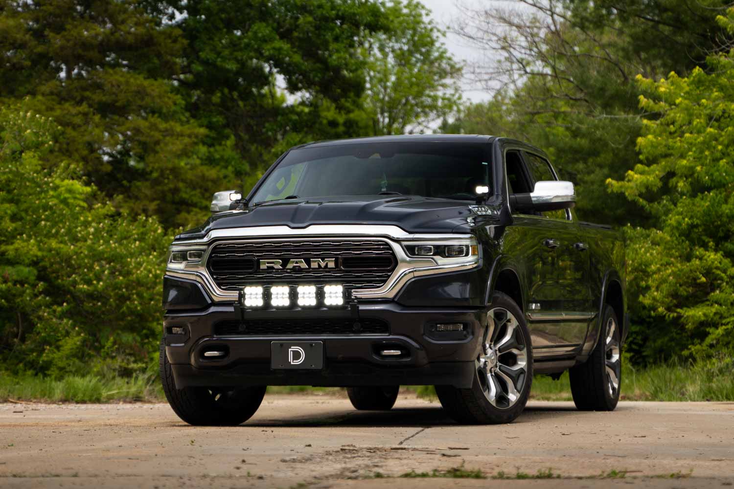 Diode Dynamics 2019-2023 Dodge Ram 1500 Pro White Combo SS5 Grille CrossLink Light Bar Kit DD7610