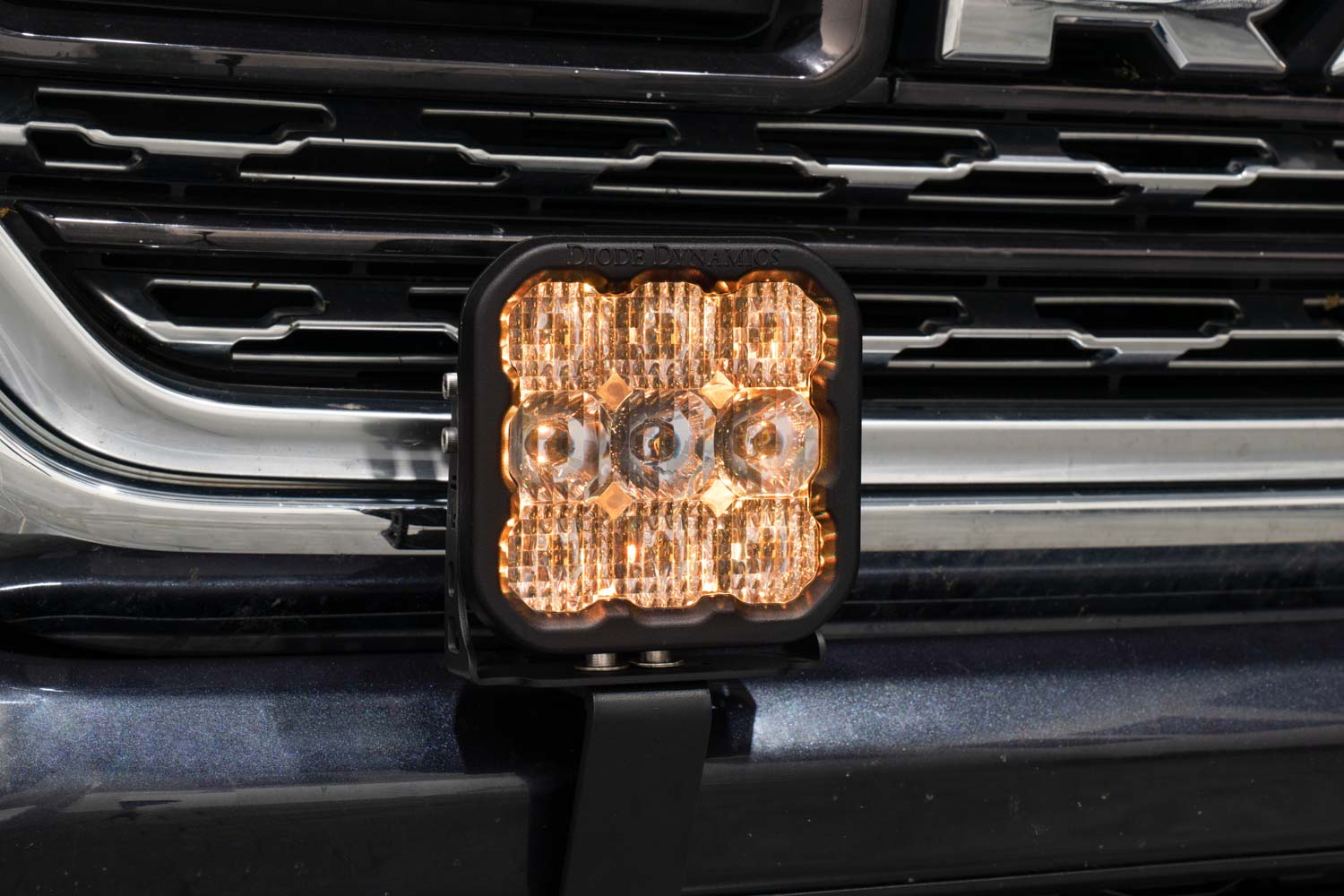 06 silverado led pod fog lights Chevy Silverado 1500 LED Pod lights with Hidden Bumper Fog Light Mounting  Brackets Kit main image 0