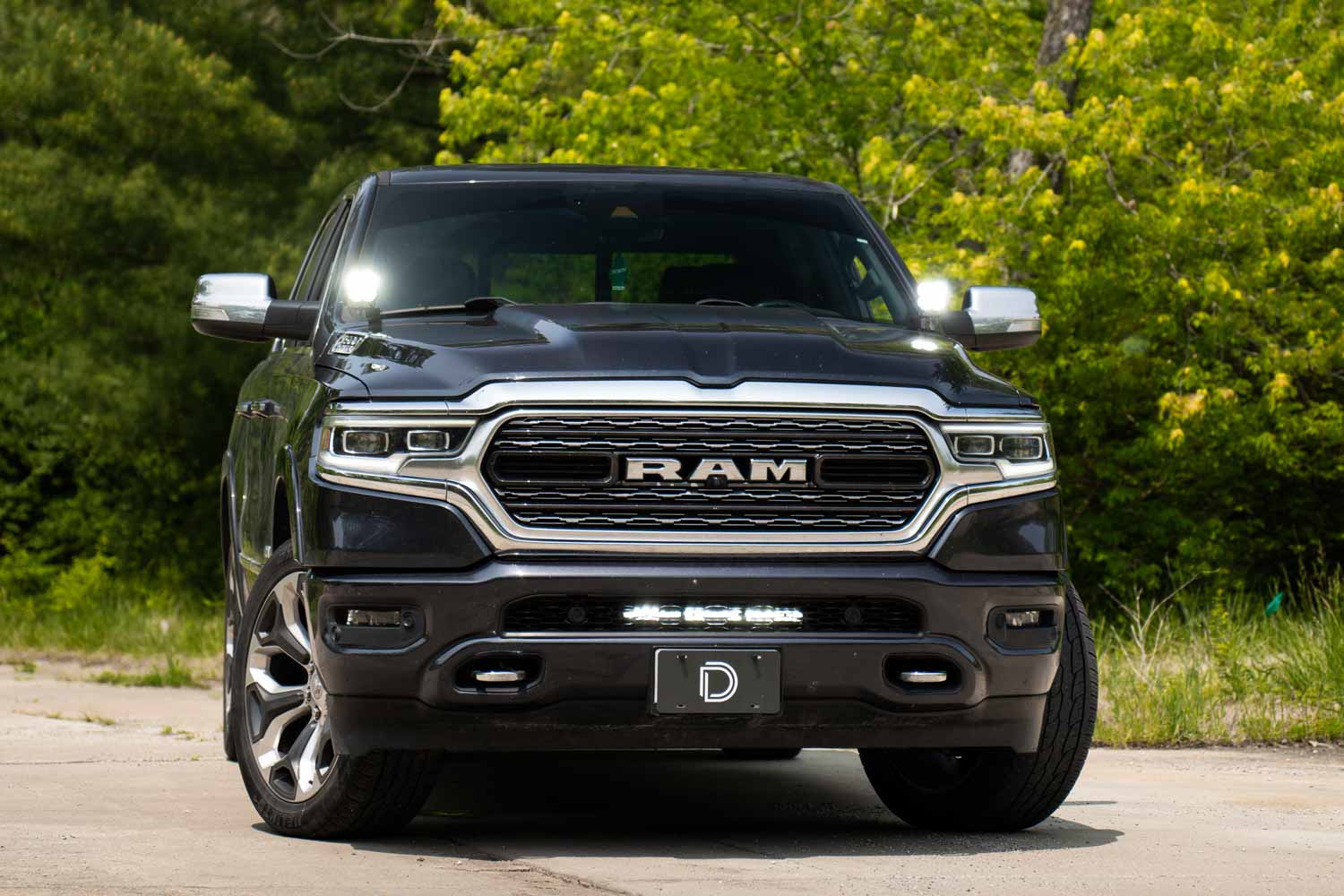 Diode Dynamics 2019-2023 Dodge Ram 1500 Stealth Bumper Light Bar Kit White Combo DD7627