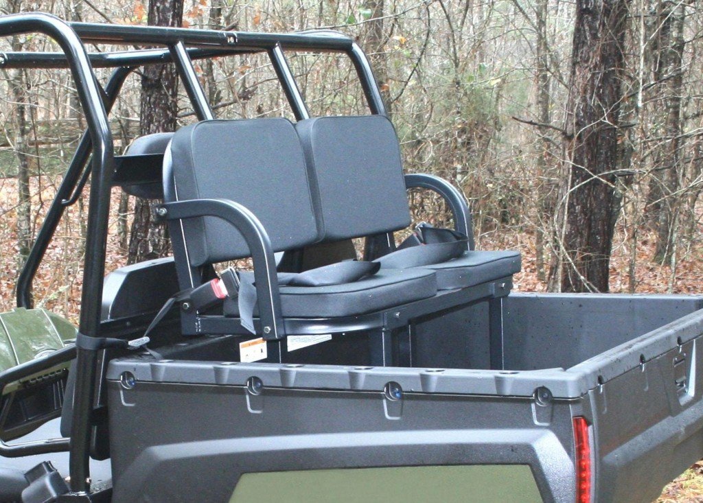 Great Day Deluxe Rumble Seat Utility Vehicle Passenger Seat 1 1/2" Tubing 350 Lb Weight Cap Uvdrs200Bl