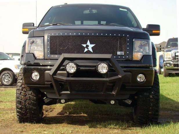 Spyder Industries 2011-2014 Ford F250 F350 Black Venom Bull Bars 811128