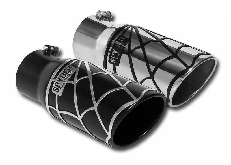 Spyder Industries Silver on Stainless 5x6x12 Exhaust Tip 56122