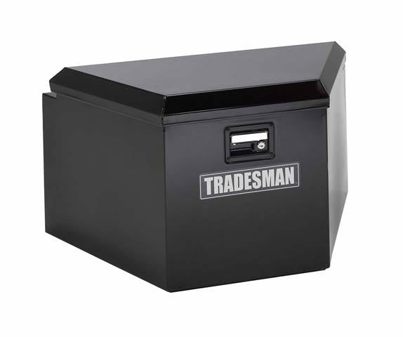Lund Tradesman 16" Trailer Tongue Box Steel BlackAluminum and Steel Trailer Tongue Boxes TST16TTBBK