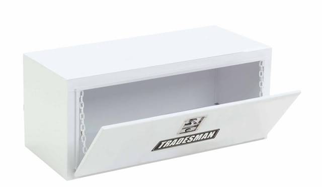 Lund Tradesman 24 Underbody Truck Tool Box Steel White Steel Underbody Boxes TSTUB24