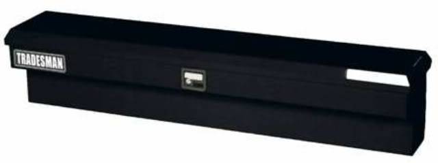 Lund Tradesman 48 Side Bin Truck Tool Box Full or Mid Size Single  Steel Specialty Boxes TST480BK